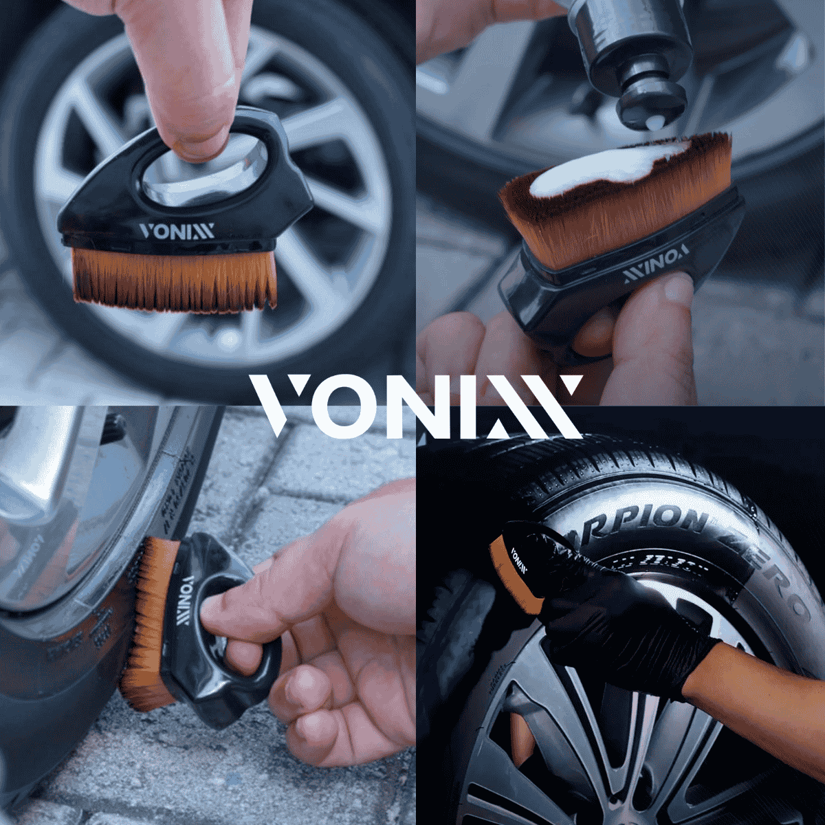 Kit Lavagem Completa Carro para Venda AutoEsporte Shampoo Cera Pretinho Restaurador Vitrificadores Escova Aplicadora - Imagem 3