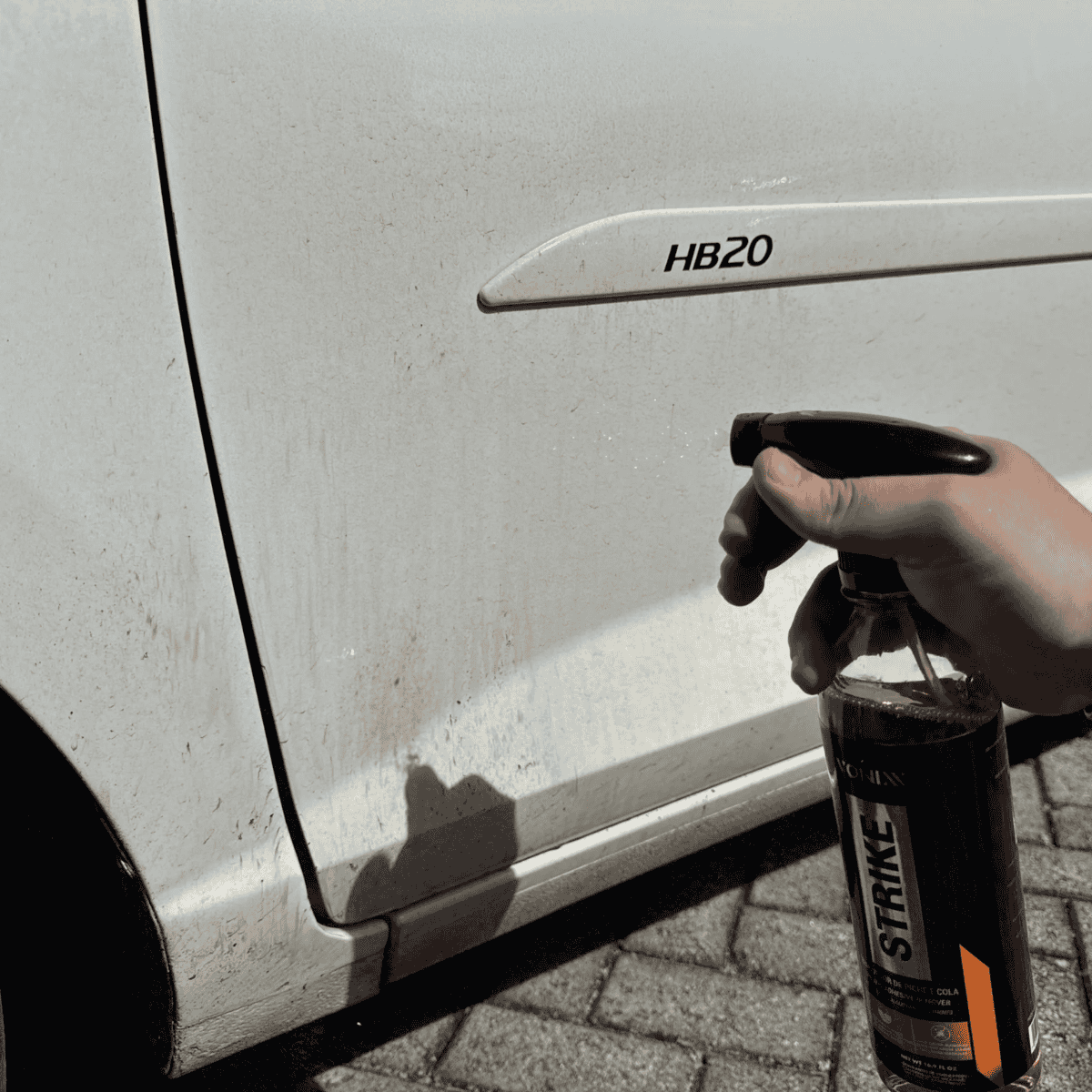 Kit Piche Cola AutoEsporte Strike Pulverizador Manual Pinceis Pano Microfibra - Imagem 4